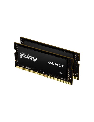 Memoria Ram Kingston Fury Impact So-dimm 64 Gb (2 X 32 Gb) Ddr4 3200 Mhz Cl20