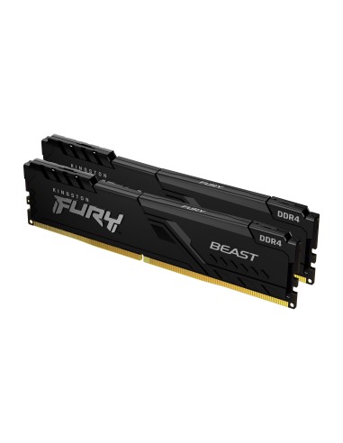 Memoria Ram Kingston Fury Beast 8gb (2 X 4gb) Ddr4 2666 Mhz Cl16 Kf426c16bbk2/8