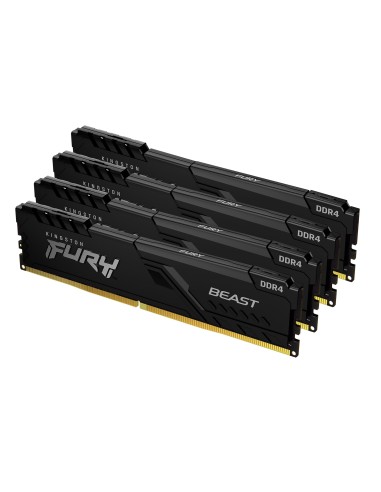 Memoria Ram Kingston Fury Beast 32gb (4 X 8gb) Ddr4 3200 Mhz Cl16