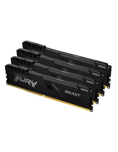 Memoria Ram Kingston Fury Beast 32 Gb (4 X 8 Gb) Ddr4 3600 Mhz Cl17