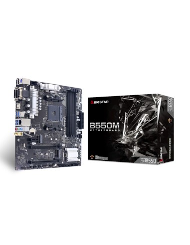 Placa Base Biostar B550mx/e Pro B550 Am4 Matx Amd