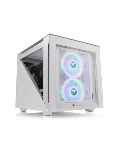 Caja Pc Thermaltake Micro Atx Divider 200 Tg Blanco