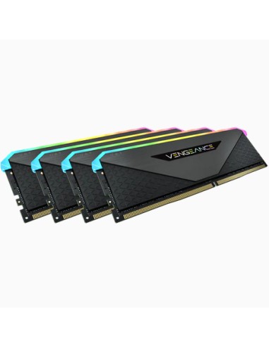 Memoria Ram Corsair Vengeance Rgb Rt Ddr4 3600mhz 32gb 4x8gb Dimm Cl18 For Amd Ryzen