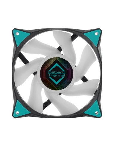 Ventilador Iceberg Thermal Icegale Argb - 120 Mm Argb Negro