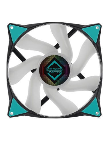 Ventilador Iceberg Thermal Icegale Argb - 140 Mm Argb Negro