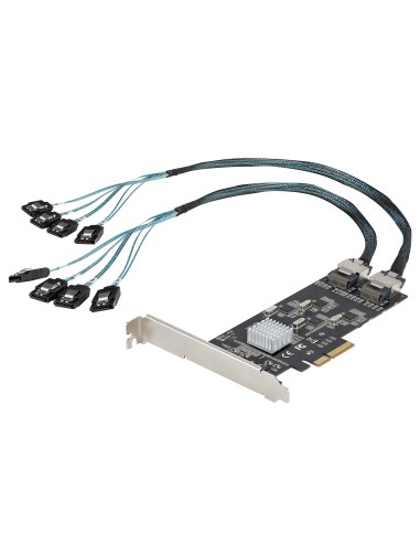 Startech Tarjeta Pcie De 8 Puertos Sata 8p6gpciesatastt