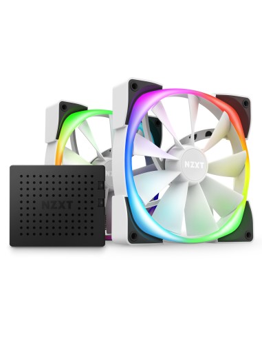 Ventilador Aer Rgb 2 Twin Starter 140x140x26, Hf-2814c-dw