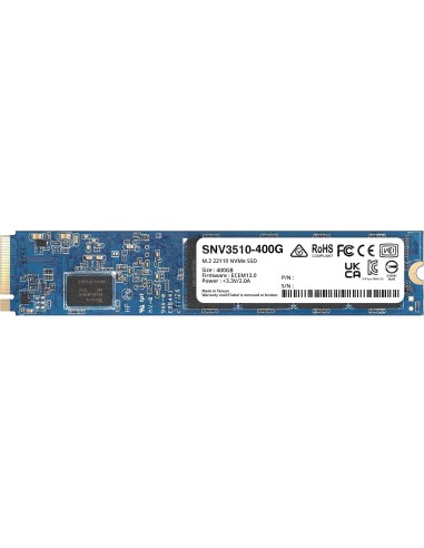 Disco Ssd Synology Snv3510-400g Nvme Pcie 3.0 M.2 22110