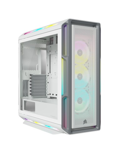 Caja Pc Corsair Icue 5000t Rgb (temperojo Glass) White Cc-9011231-ww