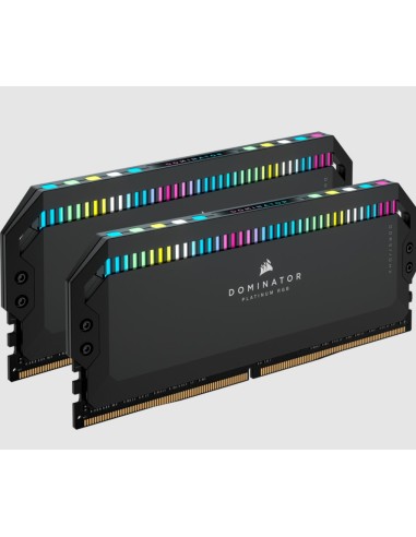 Memoria Ram Corsair Dominator Platinum Rgb Negro 32gb 2x16gb Ddr5 5600 Cmt32gx5m2b5600c36