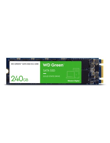 Disco Ssd Western Digital 240gb Serie M.2 2280 Sata 6 Green Wd 240gb/m.2 2280/545mb/s