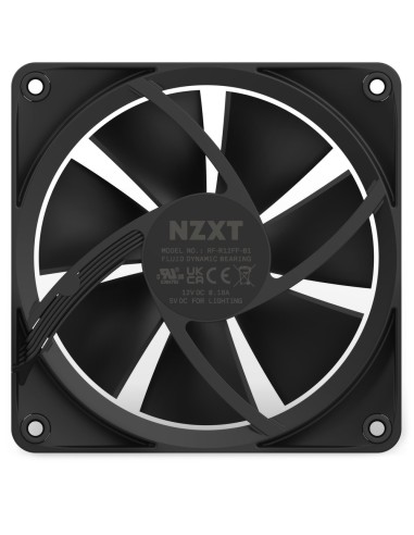 Ventilador Nzxt F120 Rgb Single 120x120x26, Rf-r12sf-b1