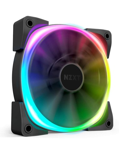 Ventilador Nzxt F140 Rgb Single 140x140x26, Rf-r14sf-b1 (1 Unidad)