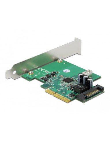 Delock Tarjeta Pci Express A 1 X Interno Usb 3.2 Gen 2 Clave B Hembra De 20 Pines