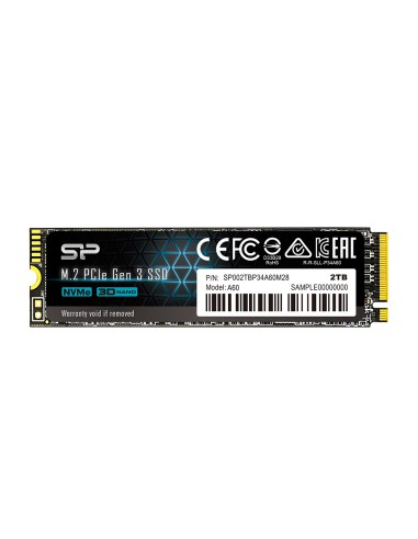 Disco Ssd Silicon Power 2tb  Pcie Gen 3x4 Nvme Ace A60