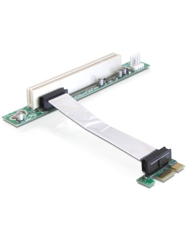 Tarjeta Vertical Delock Pcie X1 -  Pci 32bit 5v Cable Flexible