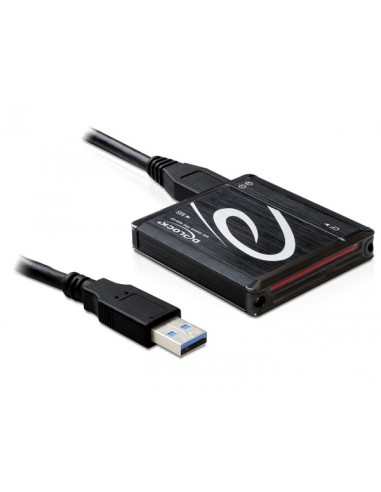 Lector De Tarjetas Externo Delock Usb 3.0 Card Reader All In 1