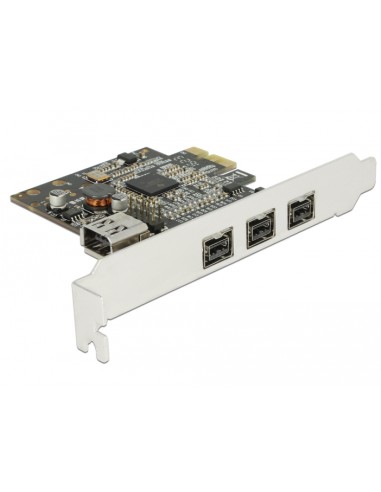 Delock Tarjeta Pci Express  3 X Externos Firewire B + 1 X Interno Firewire A