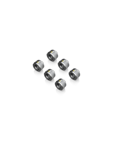 Raijintek Pelias D141806, 14mm - 6er-pack, Plata