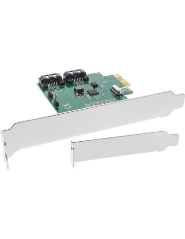 Tarjeta Inline 2 Puertos Sata 6 Gb/s X1 Pcie 2.0 Raid 0 / 1 / Span