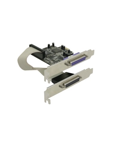 Delock Tarjeta Pci Express X1 A 2 X Paralelo