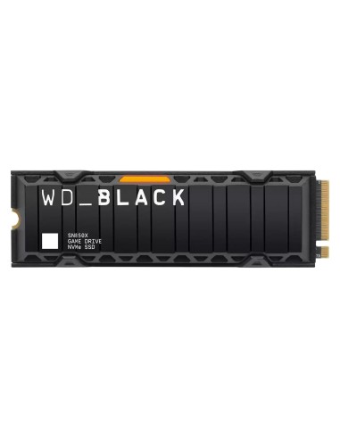 Disco Ssd Western Digital Wd Black Sn850x 2tb M.2 2280 Pcie 4.0 Con Disipador De Calor