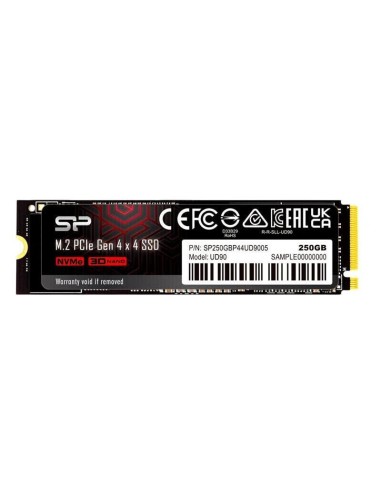 Disco Ssd Silicon Power Ud90 250gb M.2 Pcie Nvme Gen4x4 Nvme 1.4 4500/1950 Mb/s