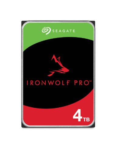 Disco Seagate Ironwolf Pro Enterprise Nas Hdd 4tb 7200rpm 6gb S Sata 256mb Cache 8.9cm 3.5" 24x7 For Nas Raid Rackmount Syste...