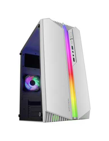 Caja Gaming Minitorre Mars Gaming Mc-s1 Blanca