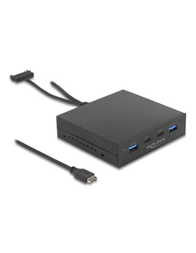 Delock 3.5 Usb 3.2 Gen 2 Front Panel 2 X Usb Tipo-c + 2 X Usb Typ-a