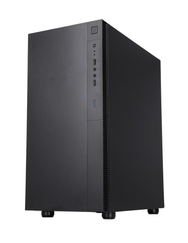 Caja Pc Itek Sylent 03 Midi Tower Negro