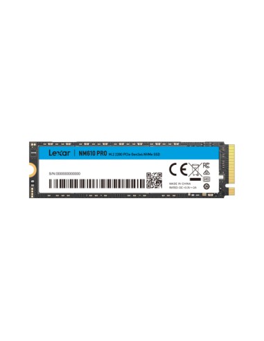 Ssd Lexar Nm610 Pro 1tb Pcie Gen3 X4 Nvme