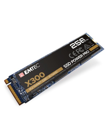 Disco Ssd Emtec 256gb M.2 Pcie X300 Nvme M2 2280