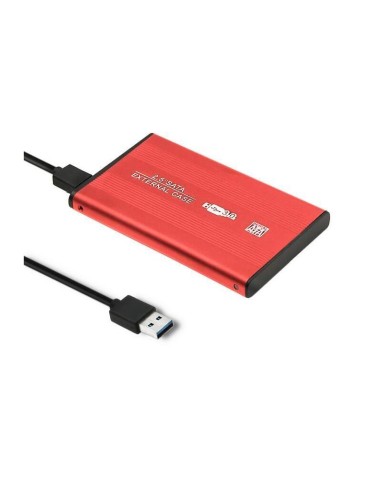 Qoltec Caja Externa Para 2.5 Sata3 Hdd / Ssd  Usb3.0  Rojo