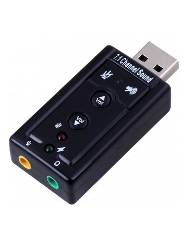 Ewent Ew3762 Tarjeta De Sonido Usb 7.1