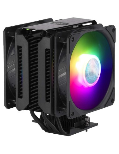 Refrigerador Cpu Coolermaster Masterair Ma612 Stealth Argb Ven 2x120mm Argb/altura 158mm/multisocket Map-t6ps-218pa-r1