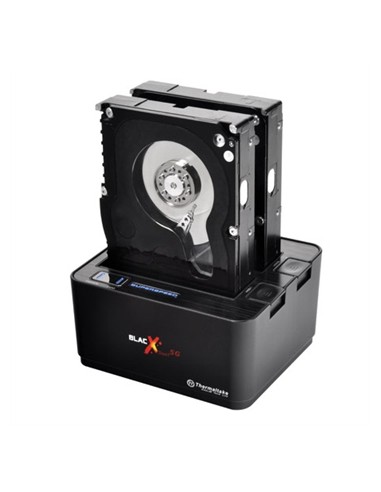 Thermaltake Blacx Duet 5g Docking Station 2.5"/3.5" Hdd Usb 3.0 Negro (st0022e) (4560167554724)