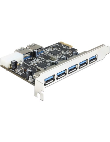 Delock Tarjeta Pci Express   5 X Externos + 2 X Internos Usb 3.0