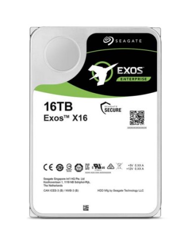 Disco Seagate Exos X16 16tb 3.5' Sata Iii 256mb