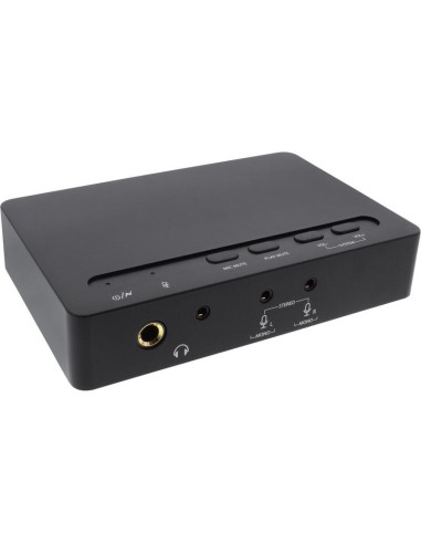 Caja De Sonido Inline Usb 2.0 7.1 48khz / 16 Bits