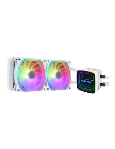 Kit Refrigeracion Liquida Enermax Aquafusion Adv 240mm Squa Rgb Blanco