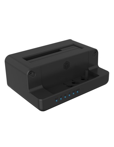 Docking Icy Box Ib-2914mscl-c31 Usb 3.2 Gen 2 (3.1 Gen 2) Type-c Negro