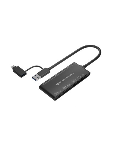 Conceptronic Streamvault Bian03b Lector De Tarjeta Usb 3.2 Gen 1 (3.1 Gen 1) Type-a Negro