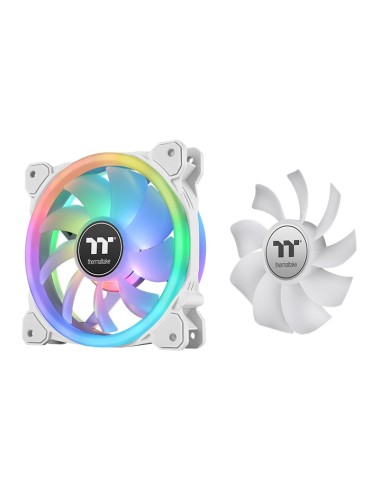 Thermaltake Swafan 12 Rgb Radiador Fan Tt Premium Edition White (3-fan Pack) Cl-f145-pl12sw-a