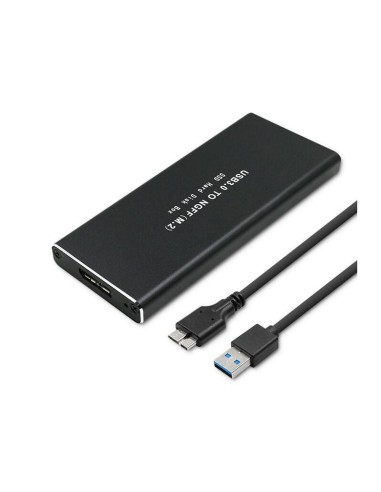 Qoltec 51854 Caja De Disco Duro M.2 Sata Ssd Ngff  Usb 3.0