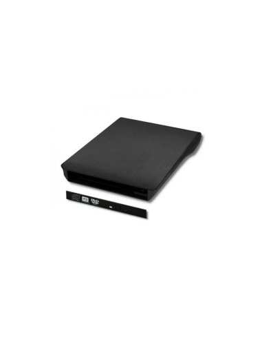 Caja Para Unidad óptica Sata Usb 2.0 Externa De 12,7 Mm Qoltec