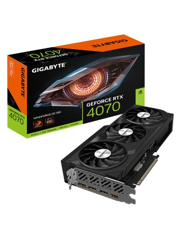 Tarjeta Grafica Gigabyte Rtx 4070 Windforce Oc 12gb