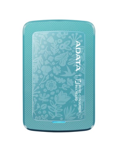 Adata 1tb Hc300 Eco Eco-friendly External Hard Drive 2.5 Usb 3.2 Ultra-slim Aes 256-bit Encryption