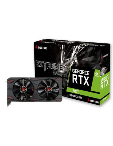 Biostar Vn3706rm82 Tarjeta Gráfica Nvidia Geforce Rtx 3070 8 Gb Gddr6