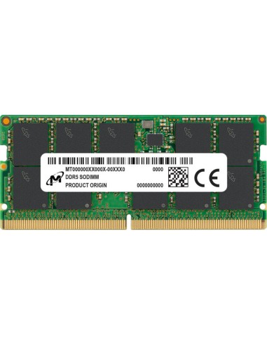 Micron Ddr5 Ecc Sodimm 32gb 2rx8 4800